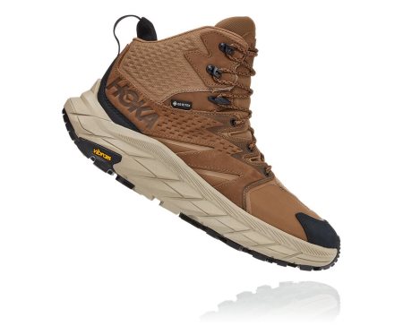 Hoka One One Anacapa Mid Gore-tex Ženske Čevlji Rjava / Črna SI-436215E